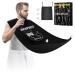Beard Bib Shaving Apron Mens Gift for Husband Dad Stocking Stuffers Christmas Birthday Gifts for Men Boyfriend Him (Respect)