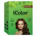 iColor Organic Hair Dye Shampoo Medium Brown 25ml (0.85 ounces) x 10 sachets in a box shampoo-in hair color dye Medium brown hair in 20-30 minutes DIY convenient easy to use