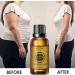 Abdominal Drainage Ginger Oil 10ml - Natural Slimming & Lymphatic Essential Oil for Body Massage - Buy Online on GoSupps.com