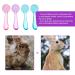 Minkissy 4-Piece Small Pet Bathing Brush Set | Hamster Guinea Pig & Small Animal Grooming Care Tools - Buy Online on GoSupps.com