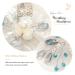 Casdre Blue Rhinestone Hair Pins - Silver Flower Bridal Hair Pieces (Pack of 3) - Buy Online on GoSupps.com