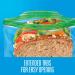 Ziploc Sandwich and Snack Bags for On the Go Freshness Grip 'n Seal Technology for Easier Grip Open and Close 40 Count - Buy Online on GoSupps.com