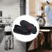 Gycdwjh Men's Adjustable Orthopedic Diabetic Shoes - Wide Width Open Toe Slippers for Arthritis & Edema - Size 9 Black - Buy Online on GoSupps.com