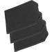Minkissy 9 Stk Razor Fall - Leather Soft Razor Cover & Sleeves PU Razor Protection Black 5.6x4.3cm International Shipping Available - Buy Online on GoSupps.com