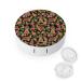 Cocker Spaniel Dog Round Case For Contact Lens Kit Storage Box with Mirror Printed
