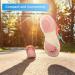 Pink Bunion Toe Separator Sleeves for Women and Men - Pain Relief with Silicone Gel Pads - Toe Corrector for Hammer Toes - Buy Online on GoSupps.com