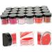 PLAFOPE 24 Boxes Nail Crystal Powder Neon Acrylic Nail Pigment Powder Carving Powder Yn Nail Products Pp - Buy Online on GoSupps.com