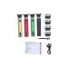 Cordless Rechargeable Hair Trimmer with LED Indicator - Professional Black Hair Clipper for Home & Travel - Buy Online on GoSupps.com