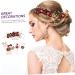 FRCOLOR 6 Sets Bridal Headwear Hair Accessories for Bride Bridal Hair Clip Side Fancy Hair Clips for Wedding Bridal Hair Pin Flower Claw Clips Wedding Headwear Wedding Bridal Tiaras Women - Buy Online on GoSupps.com