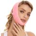 JUNDAJIR Reusable Face Strap V Line Mask Double Chin Reducer Chin Up Patch Chin Strap V Shaped Face Slimming Belt V Shaped Face Mask for Women Sagging