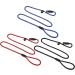 Jinlaili 3Pack Nylon Dog Slip Lead Adjustable Loop Training Dog Leash Dog Training Lead Pet Leash Rope Collar Slip Lead for Small and Medium Dog (Blue red Black) - Buy Online on GoSupps.com