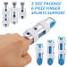 Metal Finger Splints Set - Finger Support for Adults & Children - Blue - 3 Sizes Available - Buy Online on GoSupps.com
