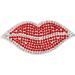 Sexy Crystal Lipsticks Red Lipsticks Handmade Craft Necklaces - Buy Online on GoSupps.com