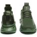 Men's Breathable Slip on Walking Shoes - Lightweight Casual Sneakers (Army/Green) Size 11 - Buy Online on GoSupps.com