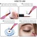 Pink Boot-Mega-75 Eyelash Tweezers - Durable Japanese Stainless Steel Volume Extension Tweezers - Buy Online on GoSupps.com