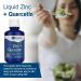 Trace Minerals Liquid Zinc + Quercetin | 25mg Zinc, 200mg Quercetin | Immune & Cardio Support | Orange Mango | 32 Servings - 16 fl oz - Buy Online on GoSupps.com