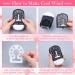 215 Pcs Eyelash Extension Supplies Kit | Modacraft Lash Kit for Beginners | USB Air Blower, Tweezer, Mascara Brush, Micro Applicator, Cup Holder, Tape, Eye Gel Pad Black - Buy Online on GoSupps.com