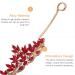 Beaupretty Women s Bridal Crown Headband - Crystal Leaves Wedding Headpiece in White & Red - Buy Online on GoSupps.com