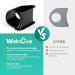 Welnove Bunion Protector for Women - Toe Separator & Spacer, 6 Count, 3 Sizes, Black - Buy Online on GoSupps.com