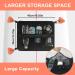 HLOGREE Paddleboard Deck Bag with Kayak D-Ring Patches and Bungee Cords | SUP Mesh Storage Accessory Kit - Buy Online on GoSupps.com