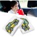 Anti-Motion Sickness Bracelet for Kids - White Yellow Car Design - Buy Online on GoSupps.com
