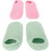 Qukaim Moisturizing Spa Socks Moisturizing Gel Spa Socks Set of 2 Repair Nourishing Green Slip-Resistant Socks for Dry Cracked Feet - Buy Online on GoSupps.com