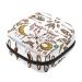 Boho Wild Animal Skull Head Feather Sanitary Napkin Storage Bag Portable Menstrual Pad Bag for Teen Girls Tampons Sanitary Pads for Women Ladies Multicoloured 09
