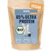 Ultra Protein Powder - 85% Vegan Protein for Muscle Building | Raw Food Quality | 1000g | Pea Rice & Hemp Protein Sweeteners - Buy Online on GoSupps.com