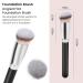 Premium Vegan Foundation Brush for Flawless Liquid Makeup - Ideal for Cream Powder and Contouring - Buy Online on GoSupps.com