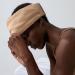 Lunya Washable Silk Sleep Mask - Hushed Tan Large | Luxury Sleep Accessories for International Shipping - Buy Online on GoSupps.com
