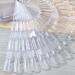 50 Pcs Transparent Nail Art Tip Rings - Nail Polish Display Color Cards for Salon & Practice - Buy Online on GoSupps.com