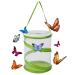Butterfly Net Habitat Clear Butterfly Enclosures Mini Mesh Cage - butterfly cage for caterpillars Butterfly Enclosures for Indoors 6.3" x 7.9" Tall