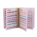 VAMA Plain Round Small Bindis Book Forehead Sticker Indian Booklet for Girls & Women (Mini Bindis Booklet - 504 Bindis) Small (4Mm to 6Mm) Multicolor