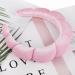 WLLHYF Spa Headband Sponge Terry Towel Cloth Fabric Headband Puffy Fashion Hairband Thick Padded Hair Hoops Non Slip Valentine's Day Hair Accessory for Women Girls Washing Face Skin Care Makeup Pink - Buy Online on GoSupps.com