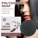 Shampoo Bar for White Hair - Gray Reverse Soap He Shou Wu Deep Cleansing & Repair Chemical Free 2PCS - Buy Online on GoSupps.com