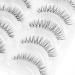 KISSNOWY 5Pairs Natural Manga Anime Clear Band Eyelashes Extension for Cosplay Makeup - C-03 - Buy Online on GoSupps.com