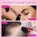 Eyebrow Brush Square Eyebrow Makeup Brush Professional Eyebrow Brush Soft Nylon Bristles Hairline Eyebrow Drawing Tool Wild Eyebrow Brush Eyebrow Beauty Tool for Brow Wax Red - Buy Online on GoSupps.com