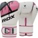 RDX boxing gloves women women Muay Thai kickboxing sparring Maya hide leather pink boxing gloves women punching bag martial arts mma training kickbox gloves sandbag punching gloves 8 10 12 oz pink 10oz