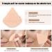 KINGMAS 12-Piece Triangle Powder Puff Set for Makeup Setting - Super Soft Cotton Puffs for Concealer, Loose Powder, Blush - Dry and Wet Applications - Nude Color - Buy Online on GoSupps.com