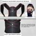 Posture Corrector Lumbar Belt - Decompression Back Brace for Men Women & Kids | Improve Hunchback & Prevent Scoliosis - Black Size L - Buy Online on GoSupps.com