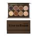 8 Colors Nude Eyeshadow Palette Professional Makeup Pallet Long Lasting Multi Reflective Shimmer Matte Glitter Pressed Pearls Eye Shadow Makeup Pallet Kit