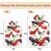 Buy Naanle 2L Red & Blue Cherry Hot Water Bottle with Cover - Pain Relief & Therapy for Bed Hands & Feet - Buy Online on GoSupps.com
