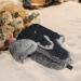 100% Rabbit Fur Winter Trapper Hat in Grey for Men & Women - Medium-Large - Buy Online on GoSupps.com