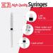 3ml Sterile Syringe with Luer Lock Tip - No Needle - Individually Sealed - 30 Count - Ideal for Medicine Feeding Tubes and Home Care - Buy Online on GoSupps.com