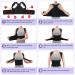 Kungfuren Posture Corrector Brace - Adjustable Back Support for Men and Women - Pain Relief - Dark Black (M) - Buy Online on GoSupps.com