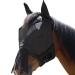 Harrison Howard CareMaster Horse Fly Mask with Ears and Nose Fringe Fly Protection Defender Mask Piano Black M Piano Black