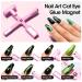 Gellen 5 in 1 Cat Eye Magnet for Nails - Multi-Function Strong Magnetic Nail Tools & 3D Gel Wand Stick Accessories for Salon & Manicure - Pink - Buy Online on GoSupps.com