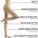 Beister Medical Compression Tights Class 2 Open Toe Thigh High Pantyhose 20-30 mmHg - Varicose Veins & Edema Support - Beige M - Buy Online on GoSupps.com
