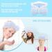 Sibba Spa Makeup Headband - Fluffy Towel Wrap for Skincare and Face Washing - Blue Head Band for Women's Beauty Routine - Buy Online on GoSupps.com