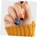 Holibanna Halloween Nails Sticker Spider Nail Ring Miss Full Cover Vampire Alloy Gothic Vampire Nails - Buy Online on GoSupps.com